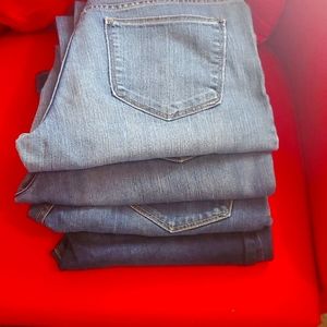 4 pairs of jeans size 12